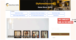 Desktop Screenshot of diyhomedecorate.com